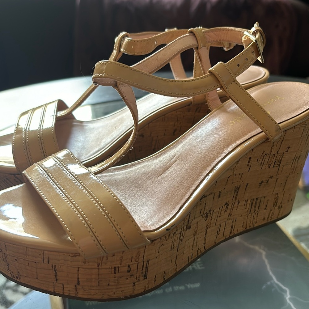 Kate Spade wedge heel sandals